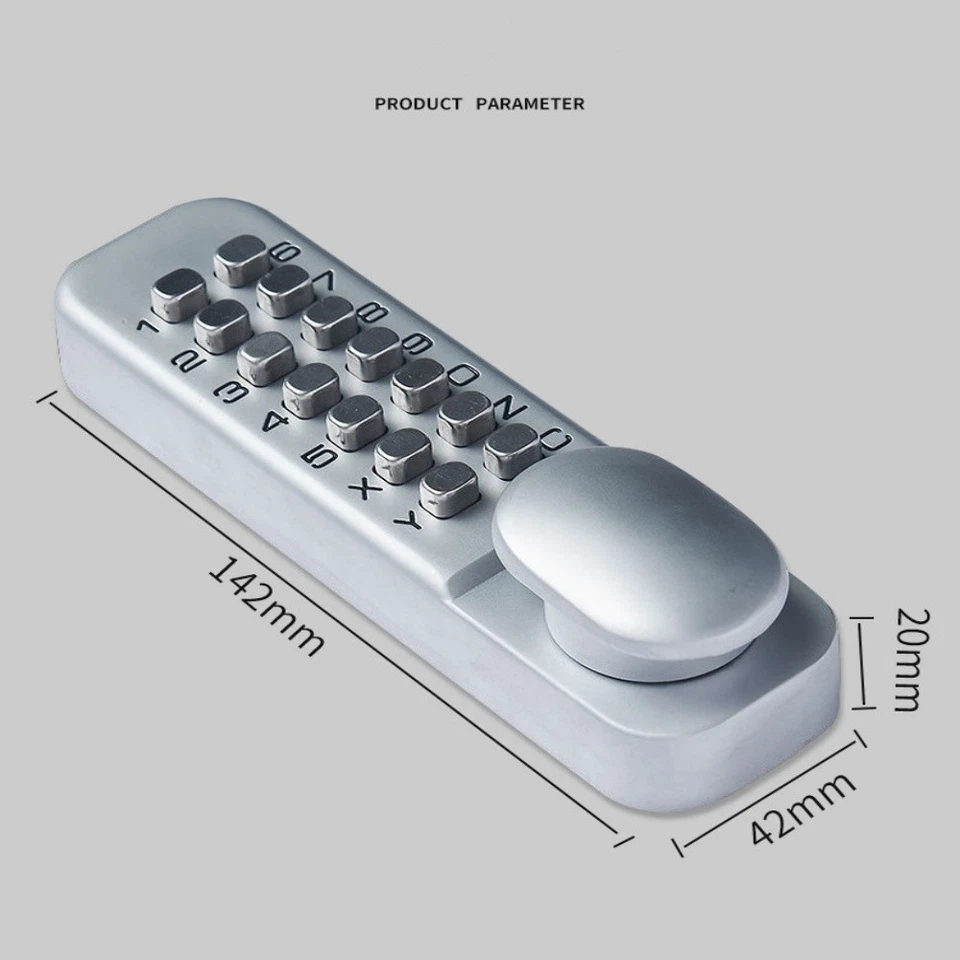 Digital Code Door Lock KeyPad Combination Key Coded Button Security Gate Locks - Image 3 of 4