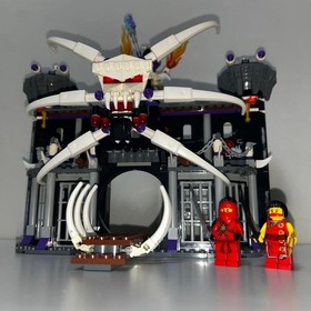 LEGO NINJAGO Garmadon's Dark Fortress 2505 Ninja Ambush 2258 70500 Set Used AsIs