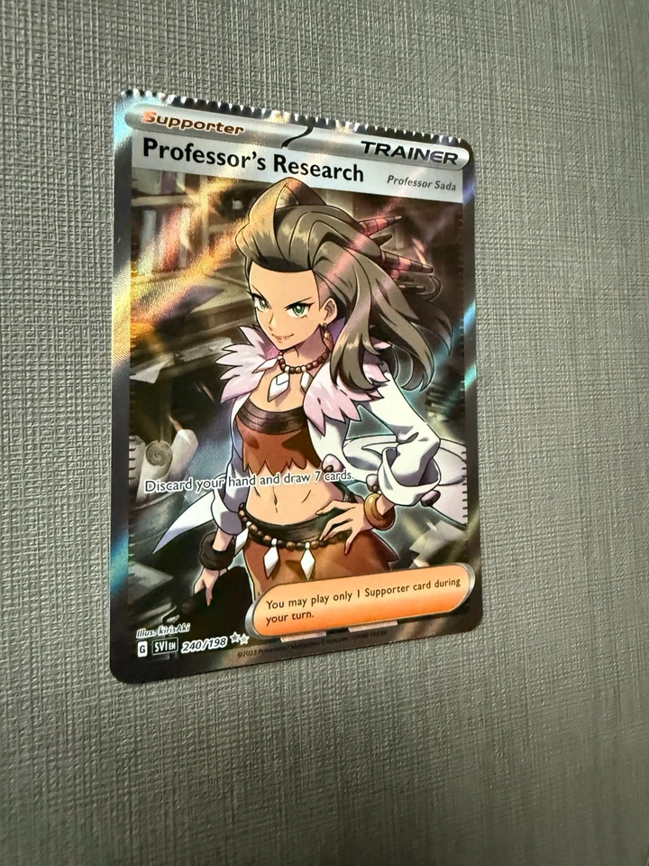 CRIMP ERROR Professor's Research 240/198 SV01: Scarlet & Violet Base Set Holo - Image 2 of 3