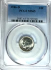 1946 D 10c Roosevelt Proof Silver Dime PCGS MS65 BU Denver