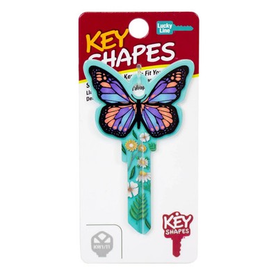 LUCKY LINE B147S BUTTERFLY SCHLAGE SC1 KEYWAY HOUSE KEY SHAPES