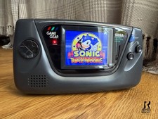 SEGA Game Gear Console Recapped, Restored, Retro 6 Clean Screen V4 Pro IPS Glass