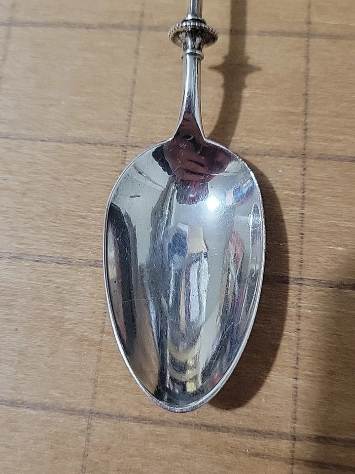 Raro Antiguo Tiffany & Co. American Aesthetic Cuchara de Plata Cuentas Cabeza de Bola, Sujetador  Foto 4 de 4