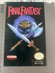 Final Fantasy (Nintendo NES, 1990) Clean Box & Cartridge Collection Worthy