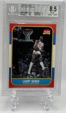 Larry Nance 1986-87 Fleer #78 Beckett BGS NM-MT+ 8.5! Phoenix Suns