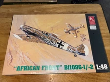 Hobbycraft "African Front" Bfl109G-1/-2 Airplane Model Kit HC1538 1:48 Scale