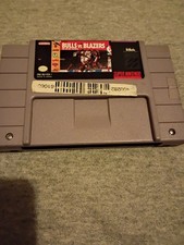 bulls vs blazers SNES Super Nintendo Game Cartridge  🏀🕹️🎮