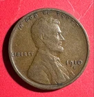 1910S US LINCOLN Cent! "San Francisco" Mint! Choice FINE! Lower Mintage!