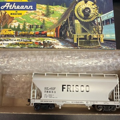 Athearn HO Scale Frisco SLSF #5075 Railway Express Agency Ice Reefer Kit gebaut