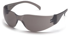 Pyramex S4120S Intruder Safety Glasses Frame: Gry, Lens: Gry-Hardcoated 12 Pair