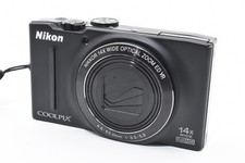 Nikon COOLPIX S8200 16.1MP Compact Digital Camera  Black  [Exc+++] #2746988A