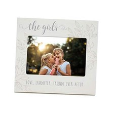 The Girls Picture Frame for 6x4 Photo, Perfect Siblings Gift, Baby The girls