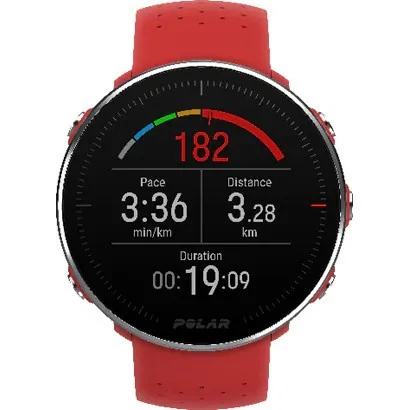 Montre multisport GPS polaire Vantage M rouge M/L TI - Photo 4/4