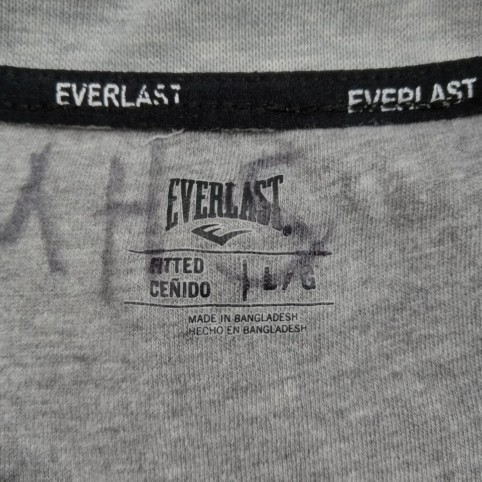 Everlast 卫衣男式大号圆领羊毛套衫运动标志毛衣 LS — 第 2/4 张图片