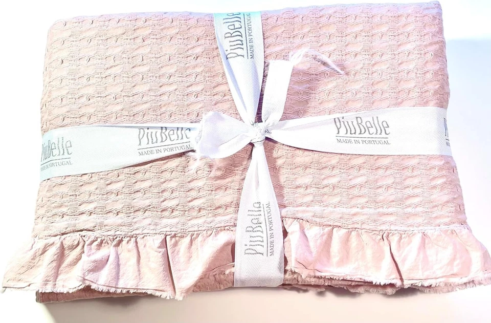 Piu Belle 葡萄牙 100% 棉罩 - King, Rosana 粉红色 — 第 2/2 张图片