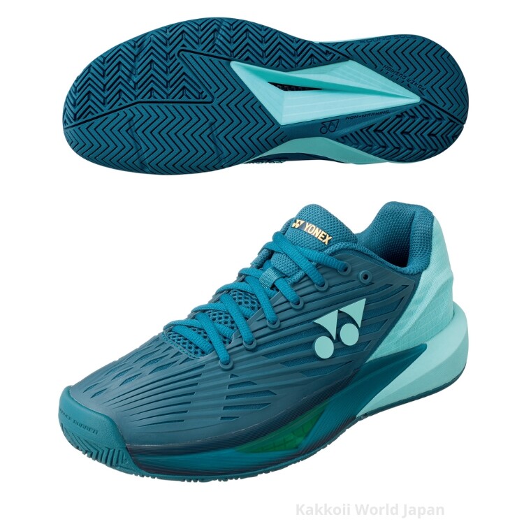 YONEX Tennis Shoes POWER CUSHION ECLIPSION 5 MEN AC Blue Green