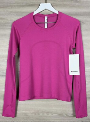 Lululemon Swiftly Tech Long Sleeve 2.0 Race Size 6 💓 Sonic Pink