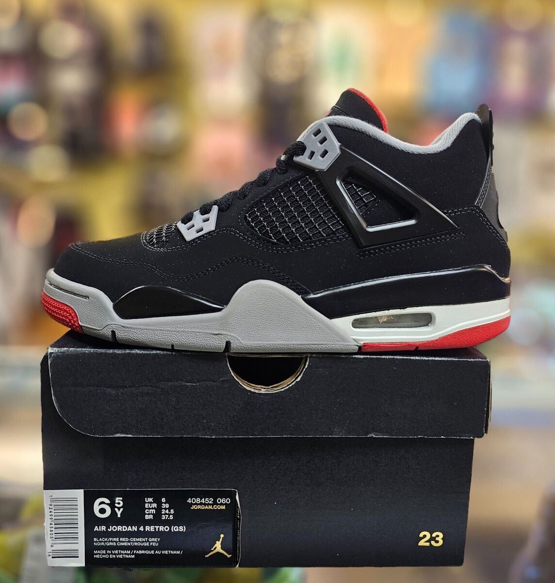 AIR JORDAN 4 IV RETRO (GS) AIR JORDAN 4 IV RETRO (GS)