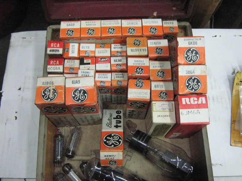 New Old Stock TV tubes Free Shipping