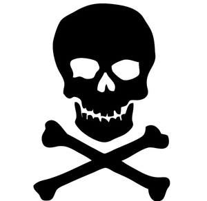 Image Is Loading SKULL Amp CROSSBONES SILHOUETTE Decal Sticker 200mm LARGE Image Is Loading SKULL Amp CROSSBONES SILHOUETTE Decal Sticker 200mm LARGE