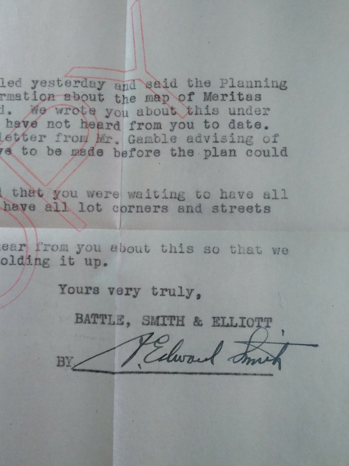 Columbus GA Document 1944 Bibb Mfg Battle Smith Elliot Mill Village