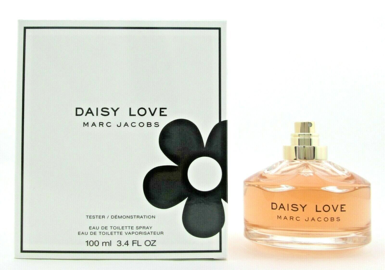 Daisy Love by Marc Jacobs 3.4 oz./100 ml. EDT Spray for Women New Tester NO TOP