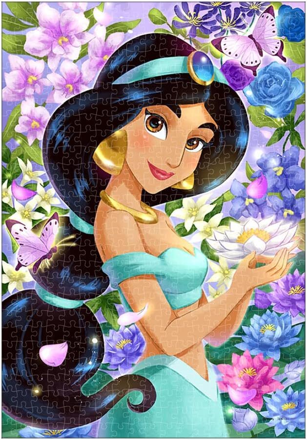 500 Piece Jig Saw Puzzle Disney Beautiful Flowers Guidance