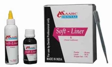Maarc Soft Denture Reline Material for Temporary Re-Basing Acrylic Denture as GC