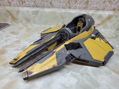 Bizak Star Wars Micro Galaxy Squadron Interceptor Jedi Anakin Skywalker - Vehículo de 8 cm con 2 Figuras de 2,5 cm (62610035