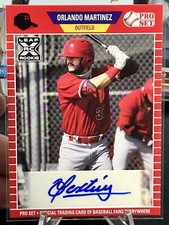 2021 Pro Set #PS-OM2 Orlando Martinez Autographs