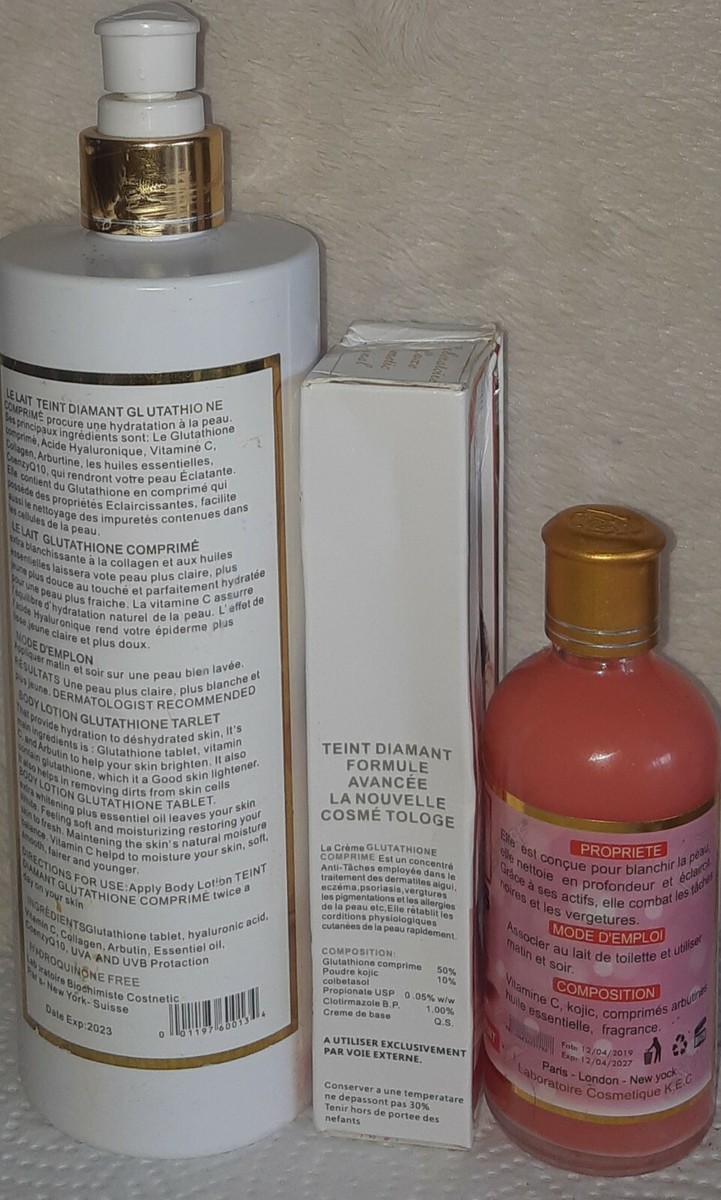 GLUTATHIONE TEINT DIAMANT COMPRIMÉ SAVON GOMMANT SUPER ÉCLAIRCISSANT