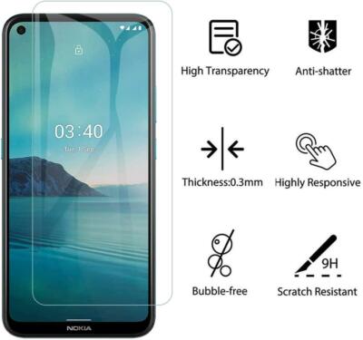 Per Nokia 5.4 Vetro Schermo Temperato Protezione Dello (9H Durezza