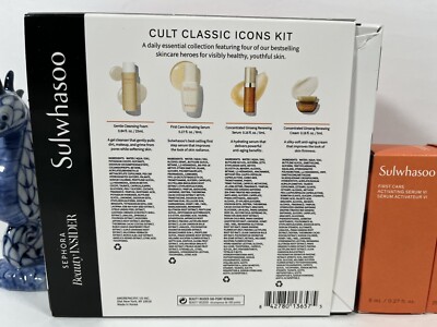 4pc SULWHASOO Cult Classic Icons Trial Kit Daily Essentials MFG
