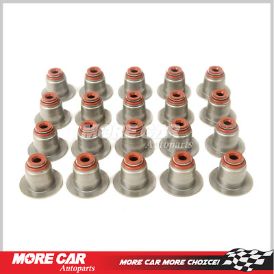 Valve Stem Seals for 2007-2010 GMC Canyon Isuzu i-370 Hummer H3 3.7L L5 DOHC