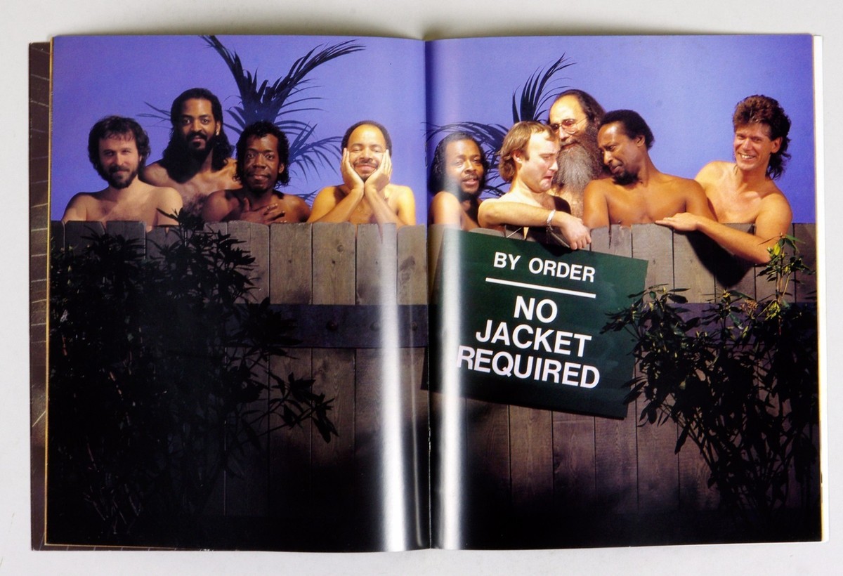 Phil Collins Program Book 1985 No Jacket Required World Tour