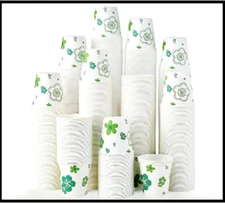 [300 Pack] Paper Cups, 3Oz Disposable Bathroom Cups, Mouthwash Cups, Cold Dispos