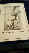 Dean Martin Everybody Loves Somebody Rare Original 1969 Promo Poster Ad Framed!