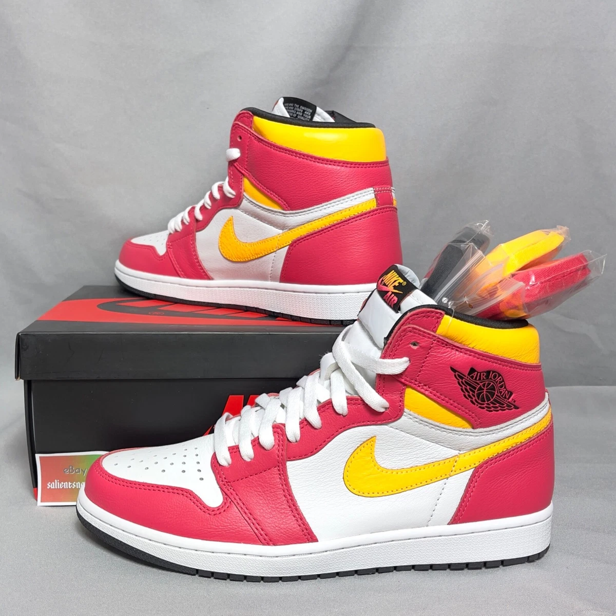 white red and yellow jordan 1