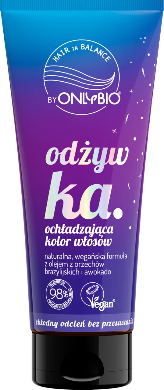 OnlyBio 98% Natural Color Cooling Conditioner Vegan 200ml