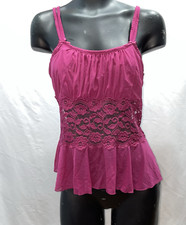 Cabernet Lingerie Women's Babydoll Coquette Chemise Lace Sz M Bundle 2