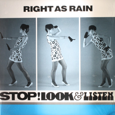 RIGHT AS RAIN Stop! Look & Listen - NEW SEALED 1991 Vinyl LP Record DB Recs 98