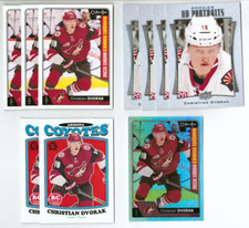 CHRISTIAN DVORAK (RC) 2016-17 O-PEE-CHEE ROOKIE LOT (10) COYOTES | CANADIENS
