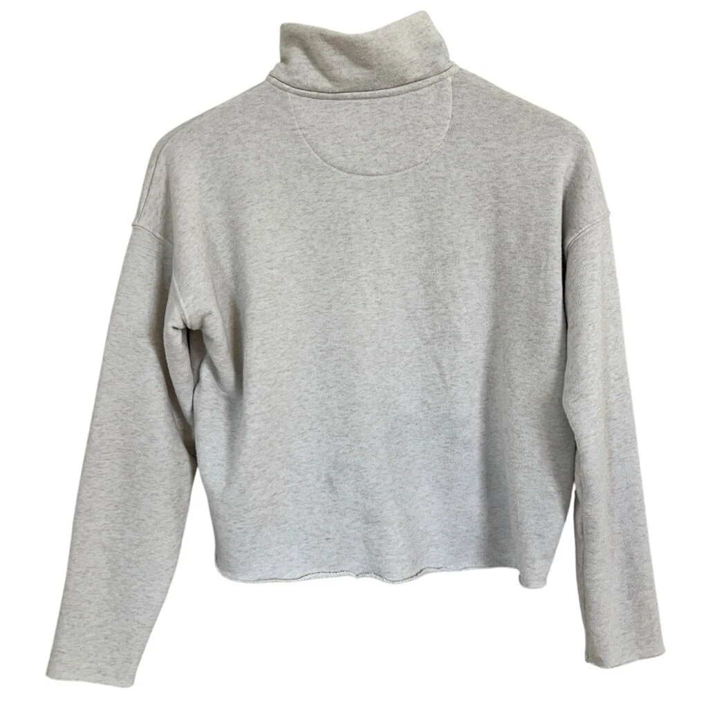 OFF WHITE Felpa Aerie Cropped 1 4 zip taglia XS