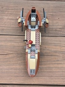 LEGO Star Wars Desert Skiff 9496 Missing Some Figures/Box.