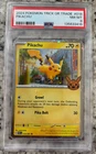 2024 POKEMON TRICK OR TRADE (Cosmos Holo) #018 PIKACHU PSA 8 Swirl / Spiral