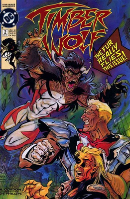 #ad #ad Timber Wolf #2 VF; DC w BagBoard $3.96