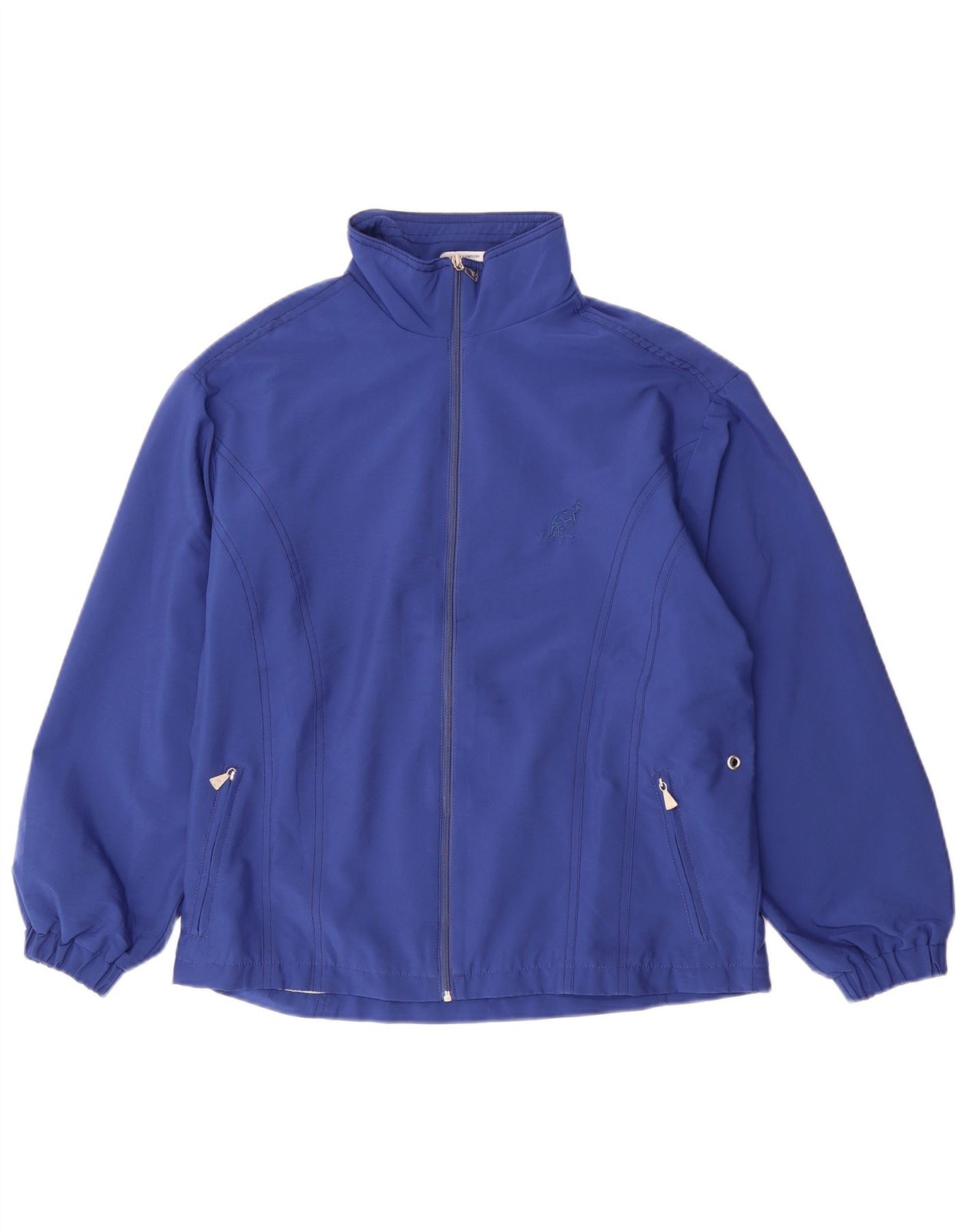 AUSTRALIAN L'ALPINA Womens Tracksuit Top Jacket IT 49 XL Blue Polyester DL06