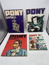 Pony Express 1,2,3,4 Completa 1973 Edizioni Cosmo Europarma