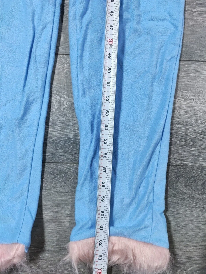 中号女式独角兽万圣节服装睡衣可爱套装彩虹尾巴滑稽 — 第 4/4 张图片