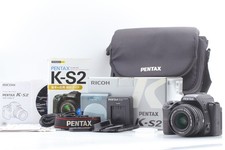  Top MINT w/ Case Pentax K-S2 20.1MP DSLR Camera DA 18-55mm Lens Kit From JAPAN